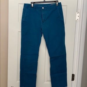 Bonobos blue slim fit chinos 33W-30L